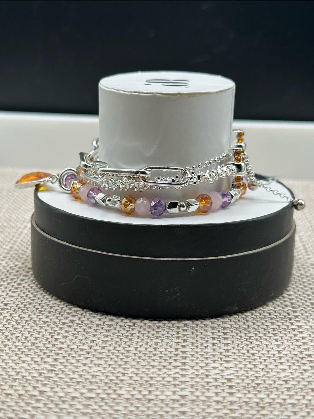 RBP7192 She’s Building her Empire bracelets Luxe Summer Stacks 2024 NWT - Picture 6 of 15